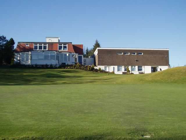 The clubhouse at Bonnyton Golf Club 