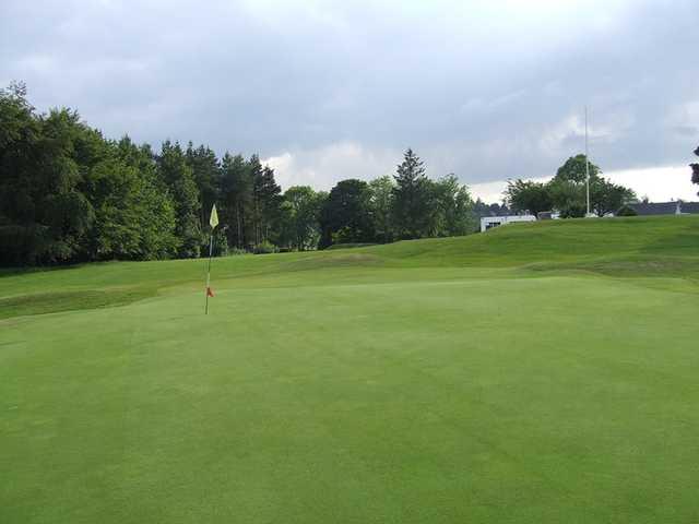 A view of hole #1 at Cathcart Castle Golf Club