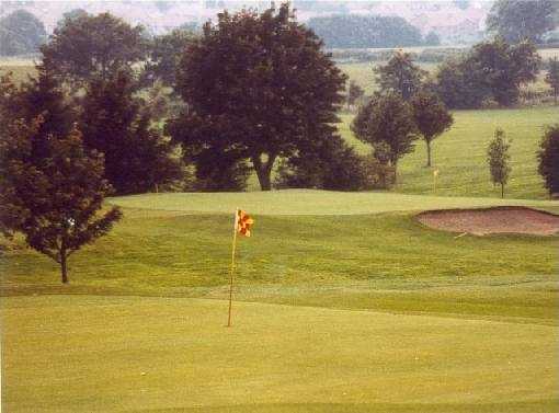 A view of green #5 at Clydebank and District Golf Club
