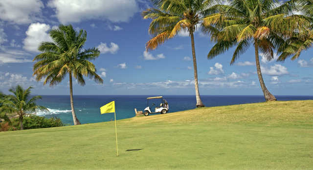 A view of a hole at Punta Borinquen Golf & Country Club.