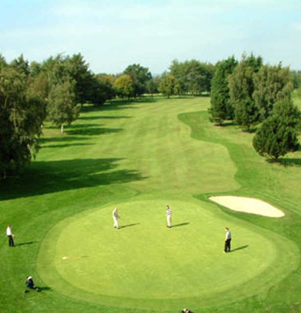A view of the 5th hole at Massereene Golf Club