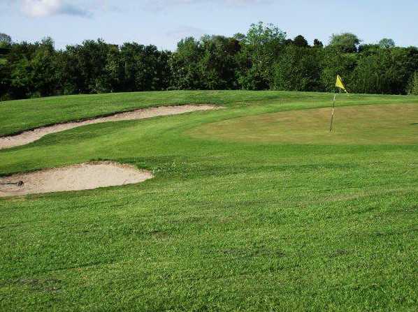 A view of green at Crossgar Golf Club