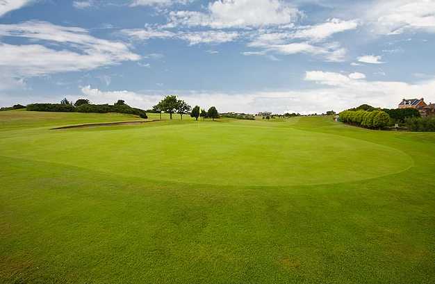 A view of hole #10 at Donaghadee Golf Club