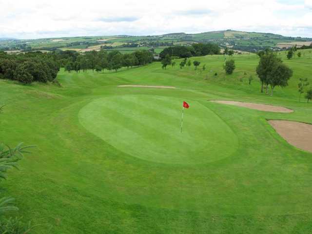 A view of the 6th green at Scrabo Golf Club