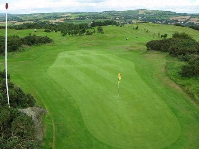 A view of hole #11 at Scrabo Golf Club