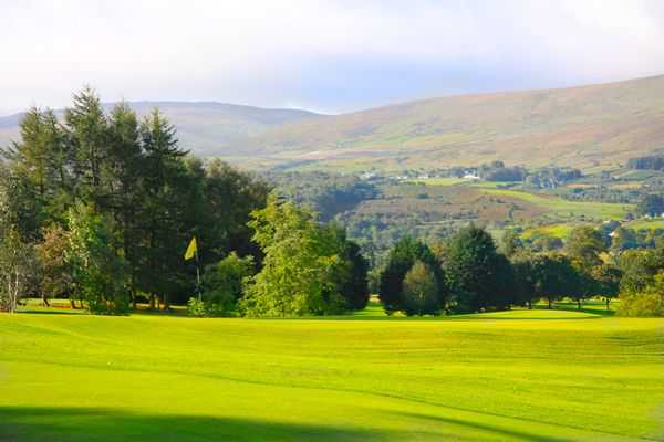 A view of the 11th hole at Warrenpoint Golf Club