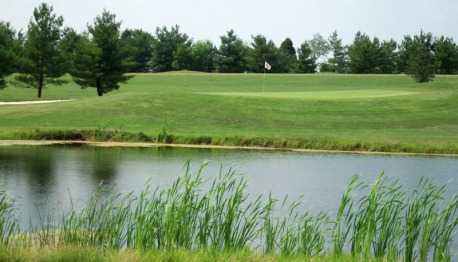 A view over the water from Cedar Ridge Golf Course