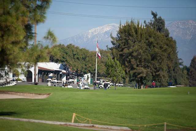 A view of the clubhouse at El Prado Golf Courses