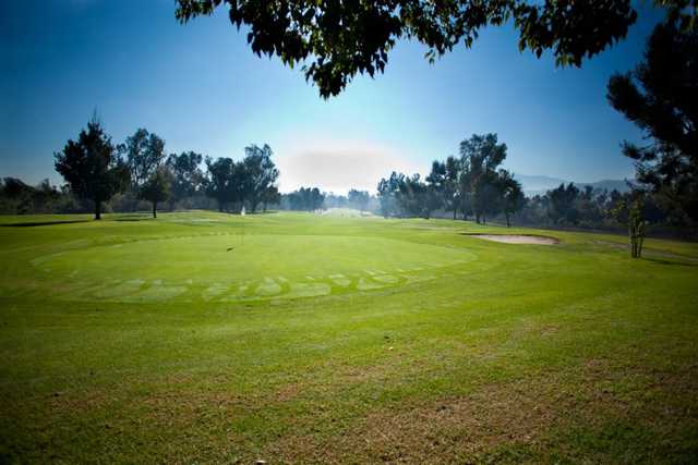 A view of a green at El Prado Golf Courses