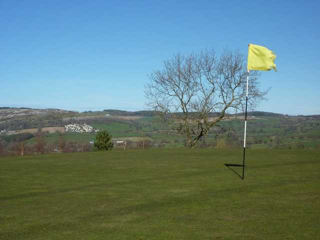 A view of a hole at Silver Birch Golf Course