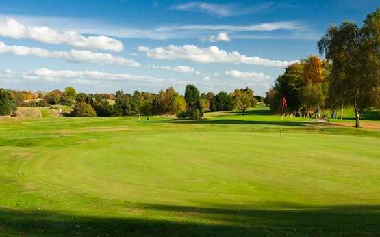 A view of green at Wrexham Golf Club