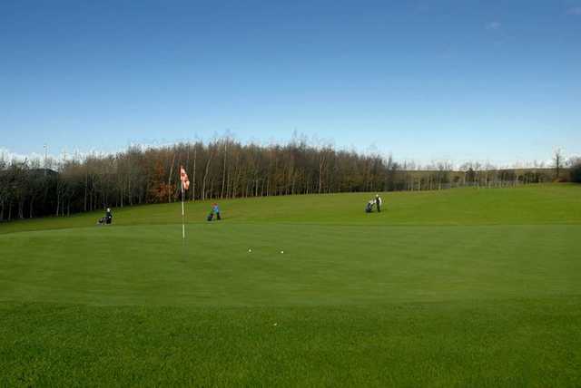 A view of the 17th green at Elmgreen Golf Club