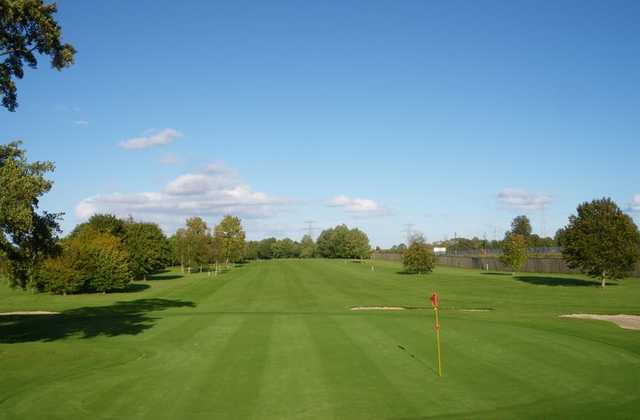 A view of the 7th green at Celbridge Elm Hall Golf Club