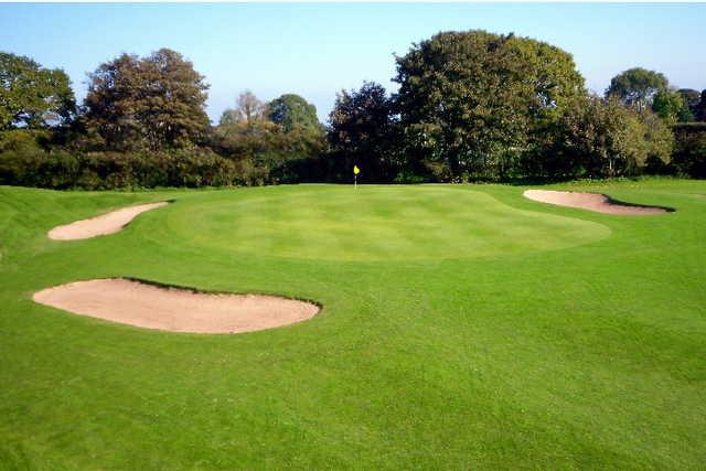 A view of the 5th green at Pennant Park Golf Club