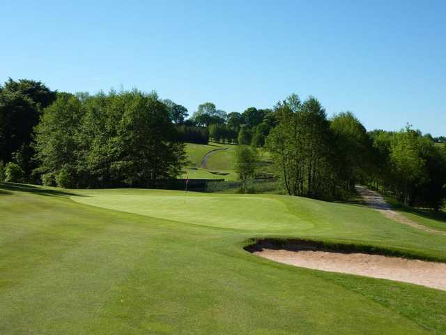 A view of the 12th green at Woodlake Park Golf and Country Club