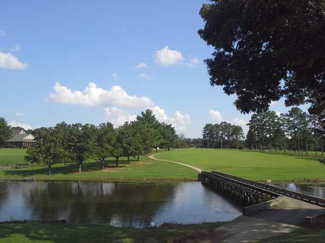 A view from Big Spring Lake Golf
