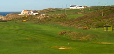 A view from Holyhead Golf Club