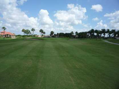 A view from fairway #18 at Mirror Lakes Golf Club
