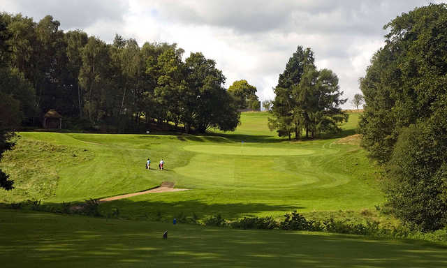 A view from tee #9 at Newbury & Crookham Golf Club