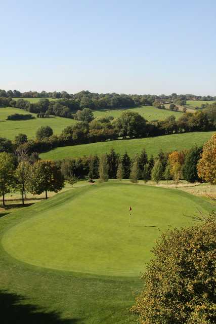 A view of green at Chartridge Park Golf Club