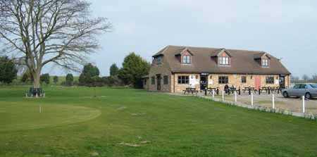 A view of the clubhouse at Iver Golf Club