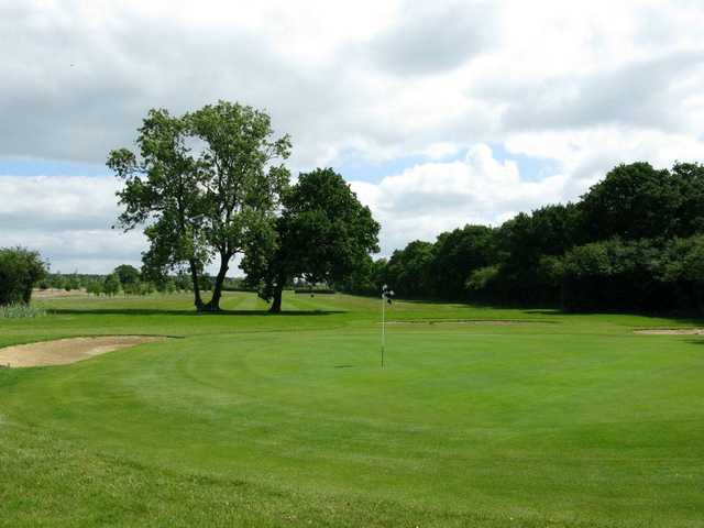 A view of green at Silverstone Golf Club