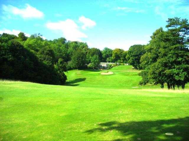 Scenic view of the 9th hole at Whiteleaf Golf Club