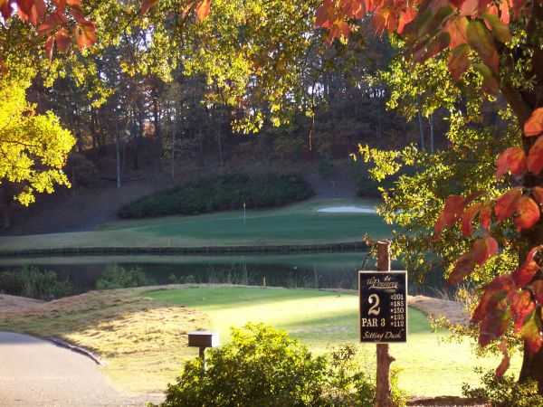 A view of tee #2 from The Preserve at Verdae