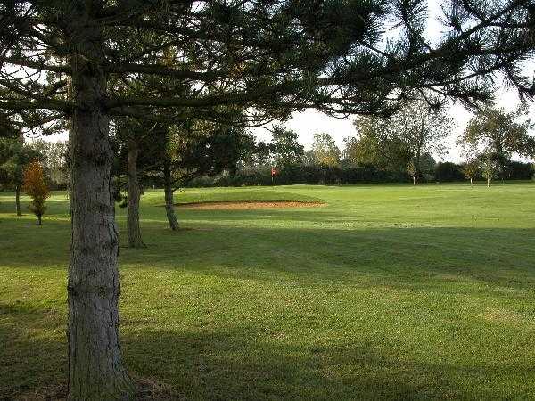 A view of the 10th hole at Ramsey Golf & Bowls Club