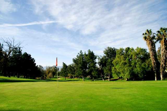 A view of hole #10 at Jurupa Hills Country Club