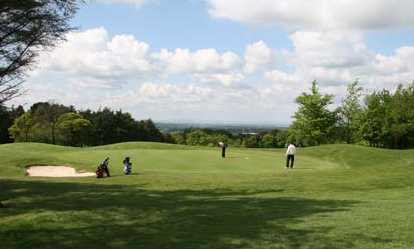 A view of green at Macclesfield Golf Club