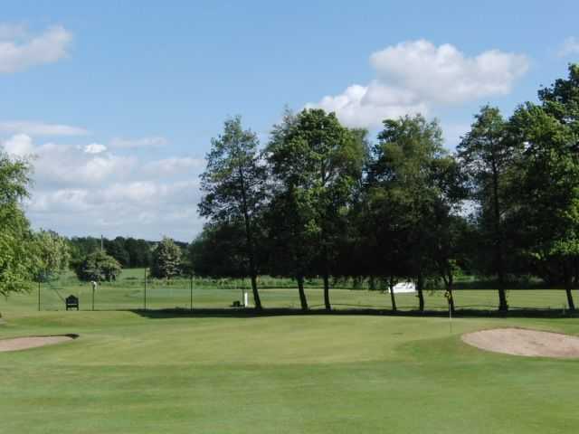 A view of hole #9 at Poulton Park Golf Club