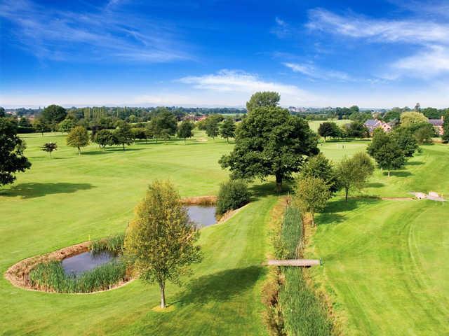 A view from Pryors Hayes Golf Club.