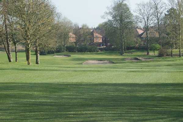 A view from fairway #1 at Queens Park Golf Club