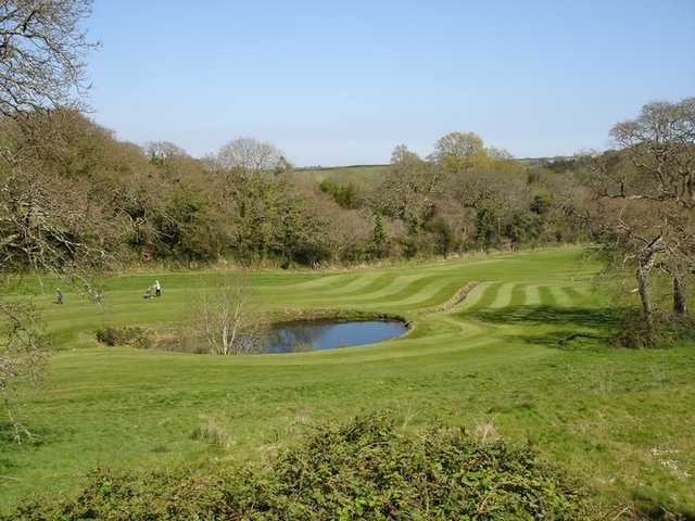 A view of fairway at Killiow Golf Course