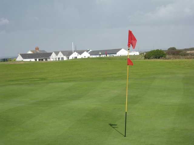 A view of the 2nd hole at Mullion Golf Club