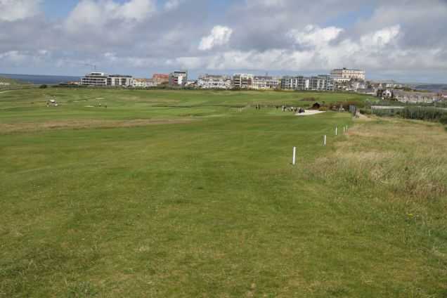 A view from Newquay Golf Club