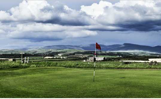 A view of hole #2 at Seascale Golf Club