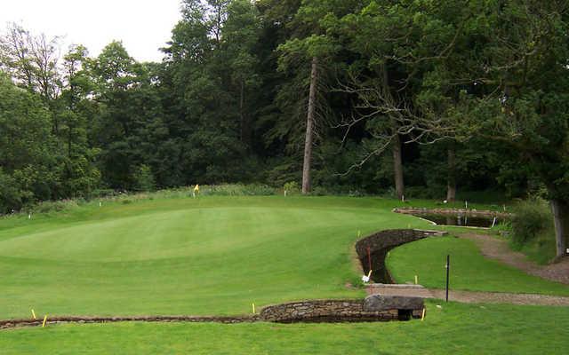A view of the 5th green at Sedbergh Golf Club