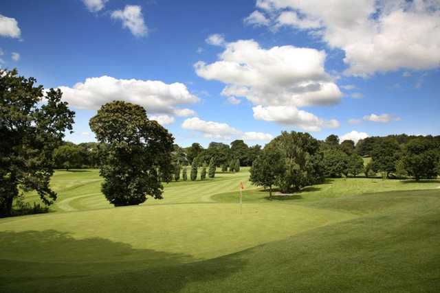 A view of hole #13 at Priory Course from Breadsall Priory Golf & Country Club