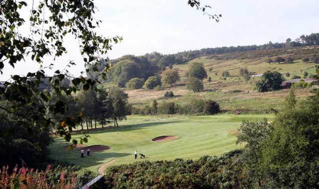 A view of hole #10 at Matlock Golf Club