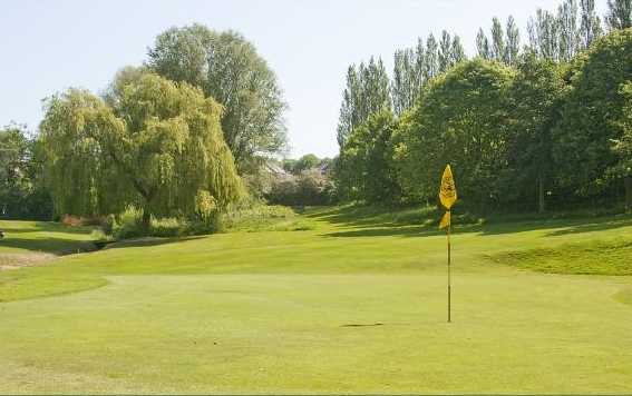 A view of hole #6 at Mickleover Golf Club