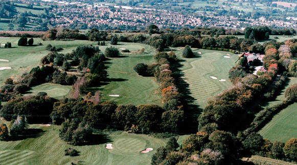 Aerial view from Honiton Golf Club