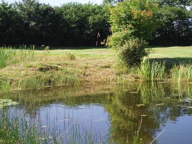 A view of hole #6 at Sturminster Marshall Golf Club
