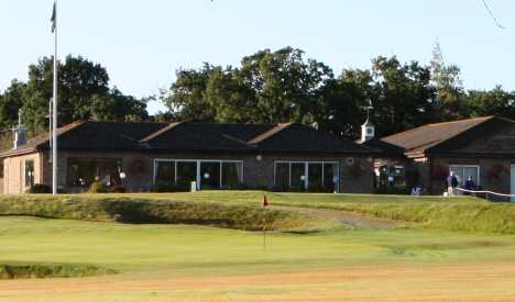 A view of the clubhouse at Wareham Golf Club