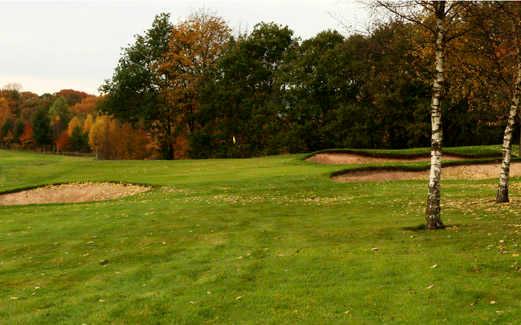 A view of the 7th green at Brancepeth Castle Golf Club