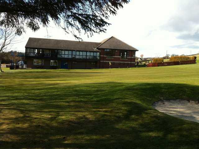 A view of the clubhouse at Crook Golf Club
