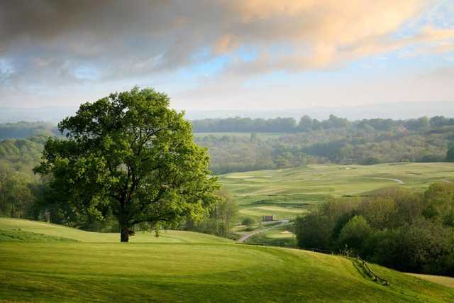 Stunning view of the Ian Woosnam course at Dale Hill