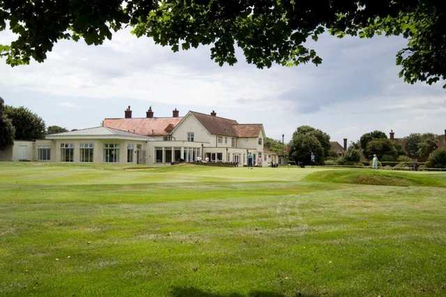 The clubhouse at Seaford Golf Club