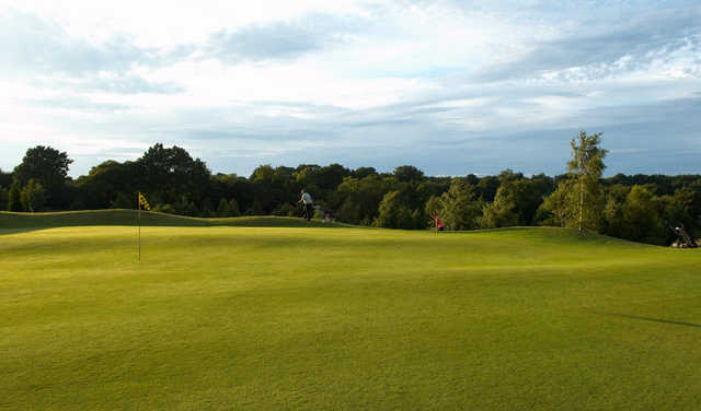 A view of a hole at Sedlescombe Golf Club
